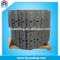 excavator grouser construction machinery track link with shoes